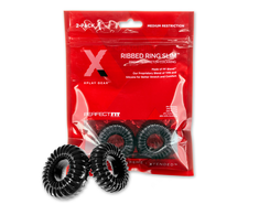 PerfectFitBrand Perfect Fit XPlay Premium Stretch Ribbed Silicone Ring Set, 4 Sizes