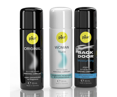 pjur Pride Box Set - 3-Pack Lubricant Collection, 3 x 30ml