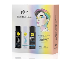 pjur Pride Box Set - 3-Pack Lubricant Collection, 3 x 30ml