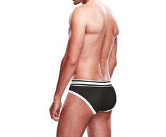Prowler Brief L Juodas/Baltas - Two-Tone Classic Style Underwear