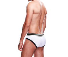 Prowler Brief XS Baltas/Juodas - Two-Tone Modern Underwear
