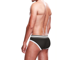 Prowler Brief XS Juodas/Baltas - Two-Tone Soft Stretch Underwear