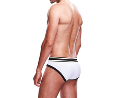 Prowler Brief XXL Juodas-Baltas | Two-Tone Athletic Style Underwear