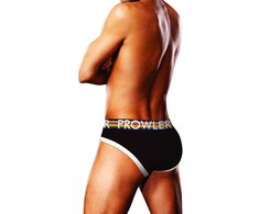 Prowler Oversized Paw Brief XL Juodas - Signature Waistband, Pride Edition
