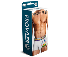 Prowler XXL Baltas Trunk - Signature Paw Print &amp; Pride Waistband