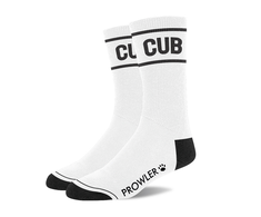 Prowler Red Prowler Raudonas Cub Socks Baltas/Juodas - Sporty Comfort Crew Socks