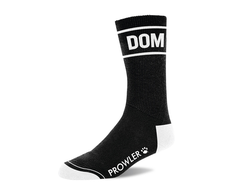 Prowler Red Prowler Raudonas Dom Socks Juodas/Baltas - Durable Statement Socks, Size Universal