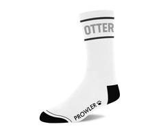 Prowler Red Prowler Raudonas Otter Socks Baltas/Pilkas - Classic Cotton Model, Size M/L