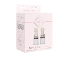 Pumped By Shots Pumped Nipple Suction Set Medium – skaidrus