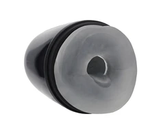 Pumped By Shots Pulsar - Negative Pressure Suction and Vibration Masturbator Pump - Gun Metal