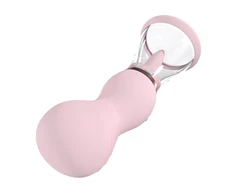 Pumped By Shots Rožinė Sensual - Rechargeable Vulva and Breast Pump - Rožinė