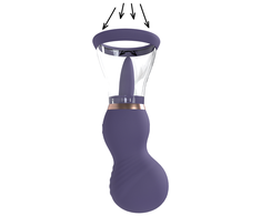Pumped By Shots Sensual Rechargeable Intimate Vacuum System Violetinė - Multi-Cup Kit