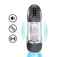 Pumped By Shots Shots SonicPull Suction &amp; Vibration Intimate Machine Gun Metal Multimedia