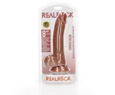 Realrock By Shots Realrock Large Silikoninis styguotas dildo siurbtukas 23 cm