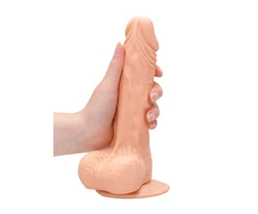 Realrock By Shots Dildo su sėklidėmis - 20 cm