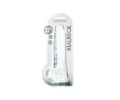 Realrock By Shots Realistiškas dildo su kamuoliukais - 10""""/ 25,4 cm