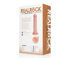 Realrock By Shots RealRock Vibrating Rotating Intimate Device 20.5cm Curved Flesh Tone