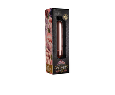 Rocks Off Touch of Velvet 10-Speed Compact Vibrating Bullet 9 cm Rose Blush