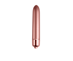 Rocks Off Touch of Velvet 10-Speed Compact Vibrating Bullet 9 cm Rose Blush
