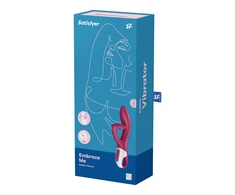 BoT Satisfyer „Embrace Me“ uogų skonio triušio vibratorius