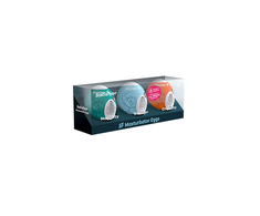 Satisfyer Masturbatoriaus Kiaušinių Rinkinys 3 vnt. - Išdykęs, Laukinis, Traškus