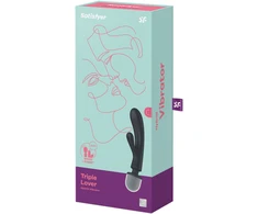 Satisfyer SATISFAJERIS TRIPALO MEILUŽIS PILKA