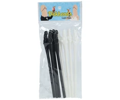 Shots Couples Straws - Juodas and Baltas