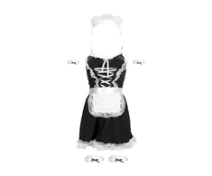 Shots French Maid Costume - S/M - Juodas