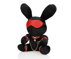 Shots Rabbit Bondage - Velvet - Large - Juodas