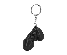 Shots ToyJoy Super John Keychain Juodas - Fun Character Priedas