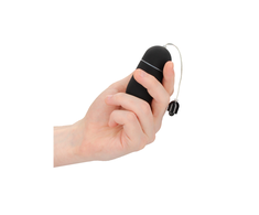 Shots Sinner Gear Vibrating Egg 10-Speed Juodas - Velvet Touch Intimate Device