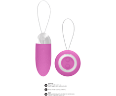 Simplicity By Shots Luca Wireless Silicone Vibrating Egg with Remote Control - 36 Modes, Violetinė