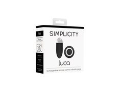 Simplicity By Shots Rožinė Luca Wireless Remote-Controlled Intimate Egg 36 Modes Silicone Rožinė