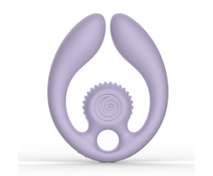 Snail Vibe Svibe GIZI Duo Intimate Double Stimulator for Couples, Violetinė, Remote Control