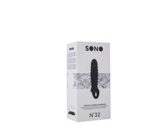 Sono By Shots SINNER GEAR No.32 Extension Sleeve with Ball Strap, 2.5cm, Juodas