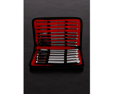 Steel By Shots Sinner Gear Single End Dilator Set 14-Piece Stainless Steel Kit