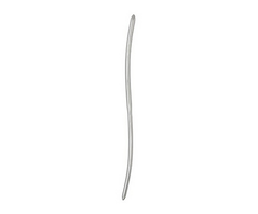 Steel By Shots Shots Stainless Steel Double-Ended Dilator 0.2/0.6 cm Polished Finish