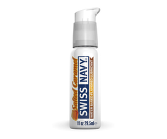 Swiss Navy Sliquid Swirl Salted Caramel Flavored Lubricant 30ml Edible Formula
