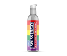 Swiss Navy Silicone Lubricant Pride Edition 118ml Leak-Proof Pump