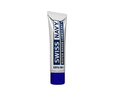 Swiss Navy Premium Vanduo-Based Lubricant 10ml Leak-Proof Travel Tube