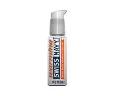 Swiss Navy Premium – šildantis lubrikantas vandens pagrindu – 1 fl uncija / 30 ml