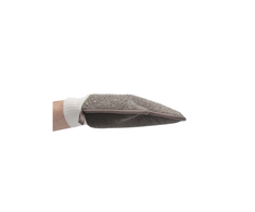 Touche By Shots Touche Bath Glove with Cuff - Exfoliating Flax Hemp &amp; Charcoal Care