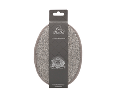 Touche By Shots Touche Oval Bath Pad Bamboo Charcoal &amp; Flax Universal Size