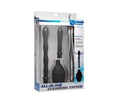 Xr Brands CleanStream All-In-One Shower Cleansing System with Travel Bulb