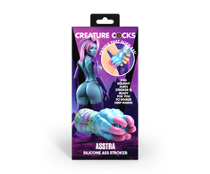 Mėlyna XR Brands Asstra Silicone Intimate Trainer Mėlyna/Violetinė 7in