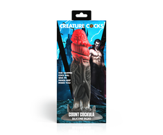 XR Brands Count Cockula Silicone Model Raudona/Juodas 9in Suction Base