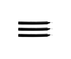 Xr Brands Dark Drippers Fetish Drip Candles Set of 3 - Low Melt, Unscented