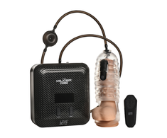 XR Brands Milker Stamina Transparent Automatic Suction &amp; Vibration System