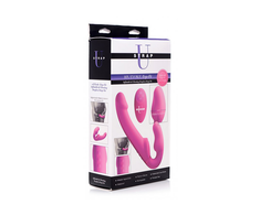 Xr Brands Evoke Ergo Fit Strapless Intimate System with Inflatable Bulb &amp; Remote