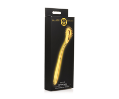 Xr Brands Gold Sensation Wartenberg Wheel Stainless Steel Golden 18cm